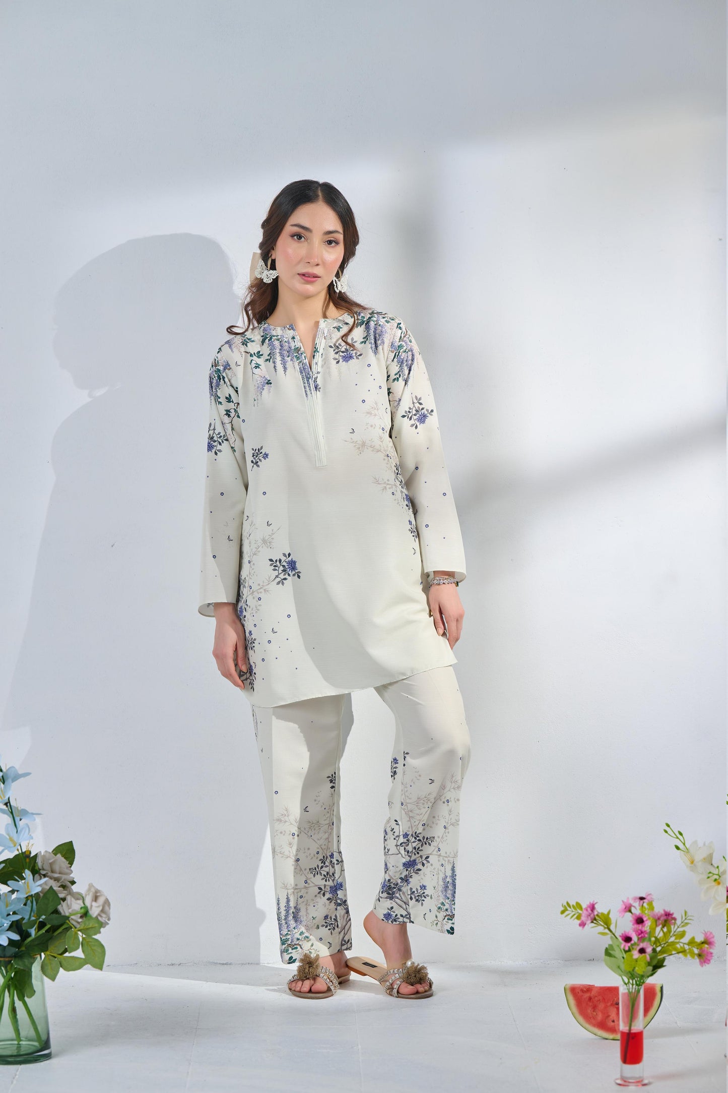 French Levender | Co-ord set| By cocoon pakistan